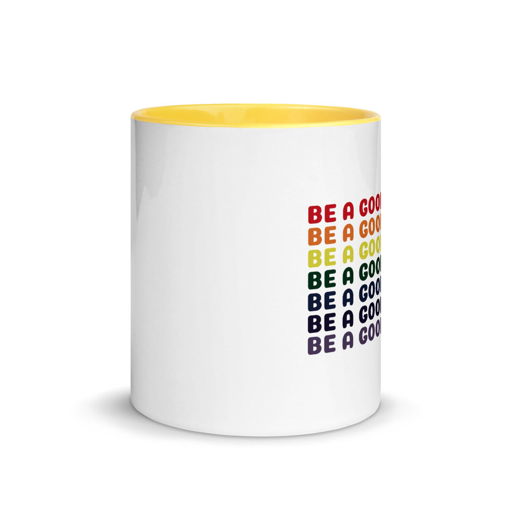 Rainbow Good Human Mug
